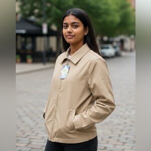 Blue Generation water repellent stain resistant
Women’s size large jacket khaki